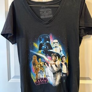 STAR WARS| Disney Store| Black Graphic T-Shirt